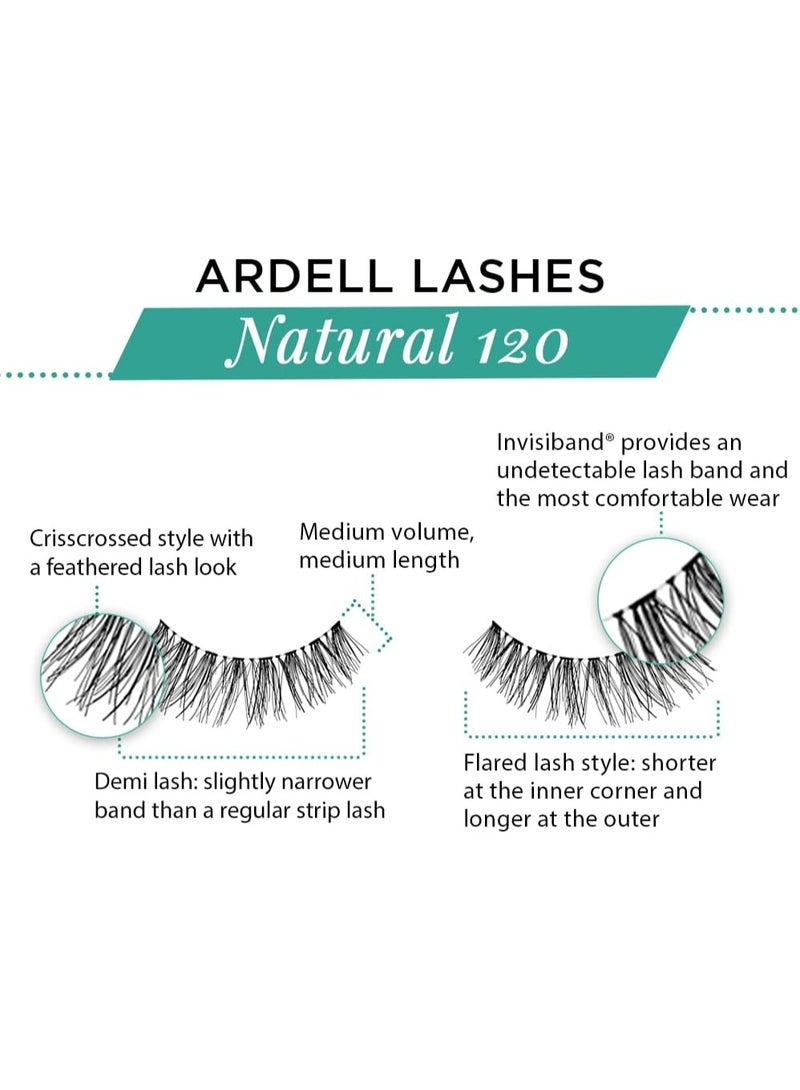 ARDELL Natural Lashes 120 Demi – Black - Image 2